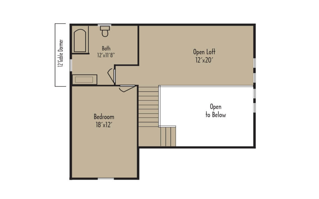 Adirondack Meredith 2ndFloorH Adirondack Meredith 2ndFloorH - Coventry Log Homes