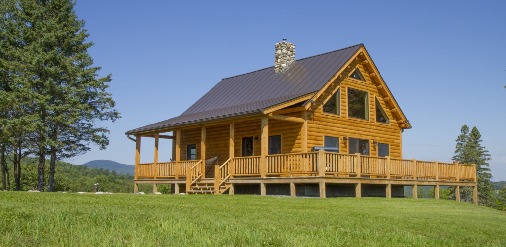Craftsman Skyline Alpine Exterior 01 - Coventry Log Homes