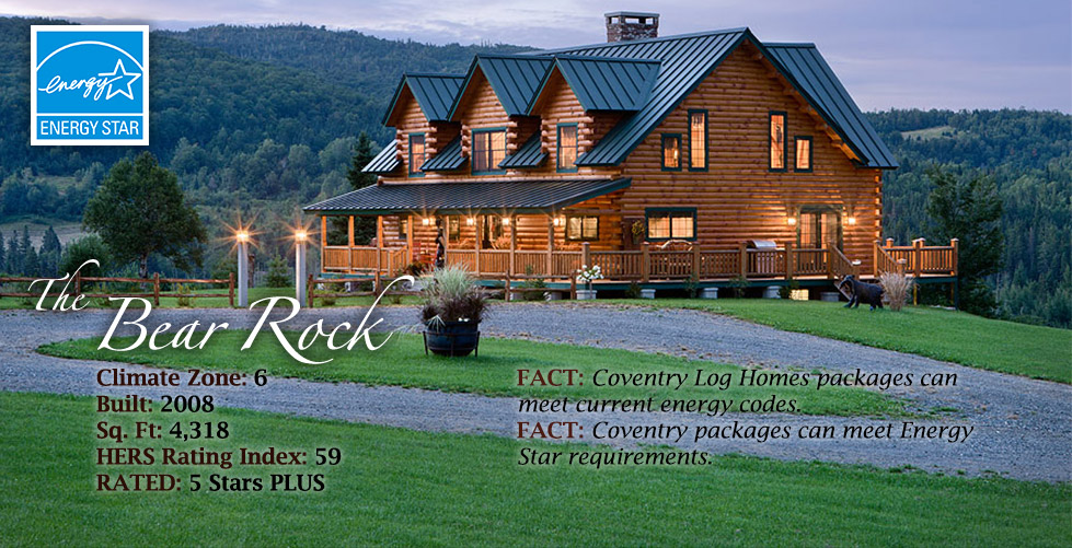 energy header - Coventry Log Homes