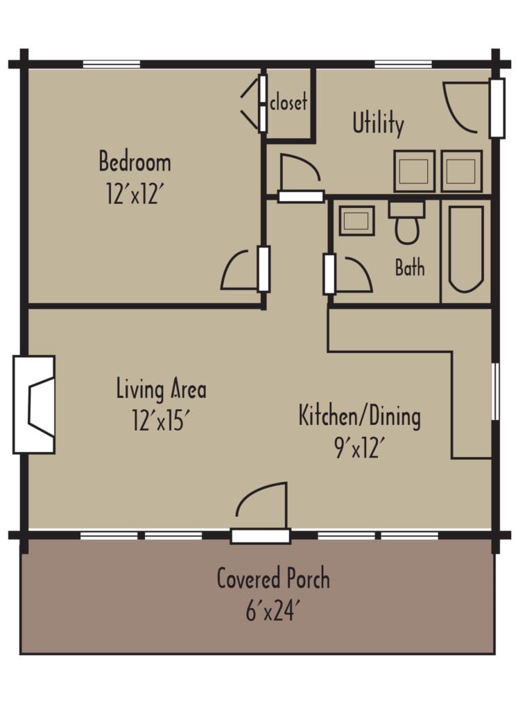 Tradesman Bradley1stFloor Tradesman Bradley1stFloor - Coventry Log Homes