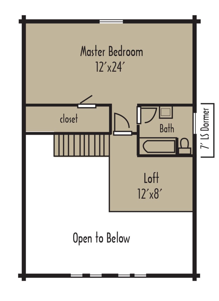 Tradesman Riverside 2ndFloor Tradesman Riverside 2ndFloor - Coventry Log Homes