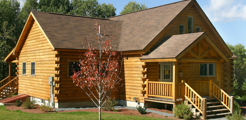 Tradesman Sedona FRONTyard Tradesman Sedona FRONTyard - Coventry Log Homes