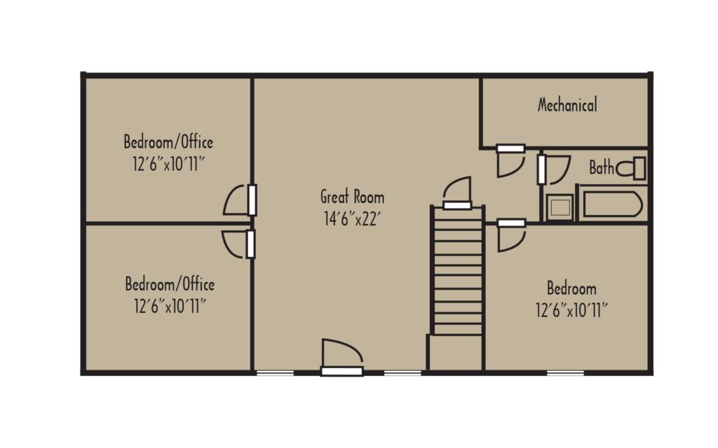 Tradesman Stoney Creek 2ndFloorH - Coventry Log Homes