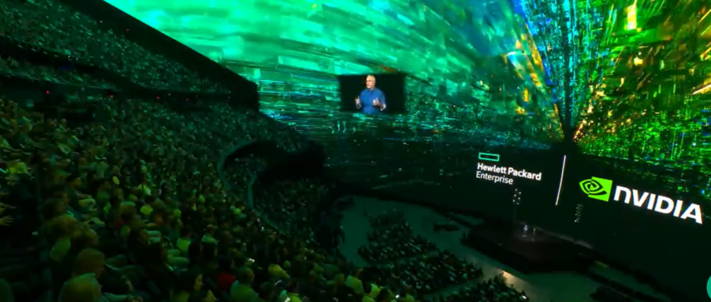 HPE Nvidia keynote