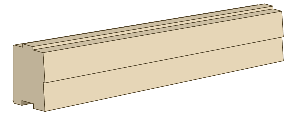 log profiles clapboard log - Coventry Log Homes