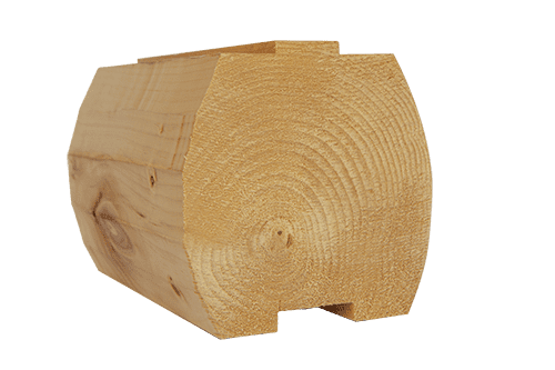 log profiles rustic - Coventry Log Homes